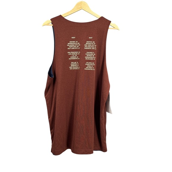 Nike Reversible Mesh Jersey Tank Top Sample Prototype Just Do It NBA Graphic Med - Picture 3 of 8